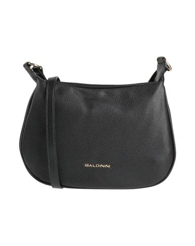 Shop Baldinini Woman Cross-body Bag Black Size - Polyurethane