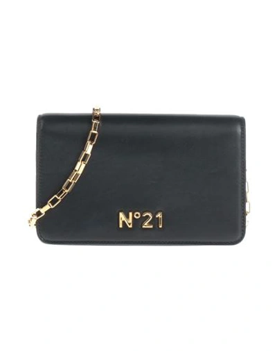 Shop N°21 Woman Cross-body Bag Black Size - Leather