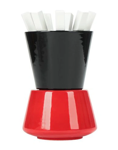 Shop Post Design Arancio Small Object For Home Red Size - Ceramic