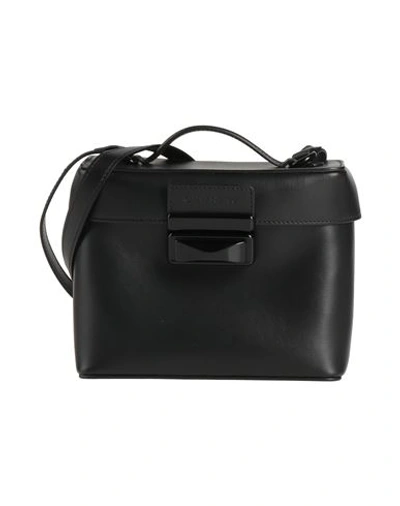 Shop Gia Rhw Gia / Rhw Woman Cross-body Bag Black Size - Soft Leather