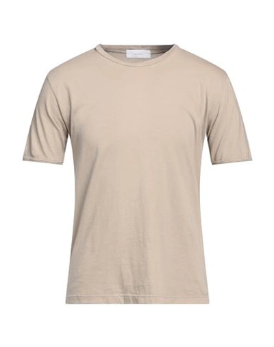 Shop Diktat Man T-shirt Beige Size M Cotton
