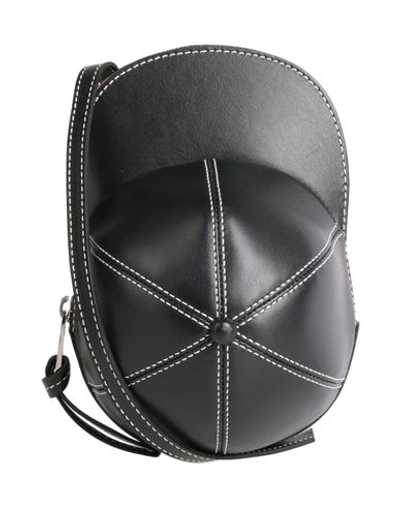 Shop Jw Anderson Woman Cross-body Bag Black Size - Leather