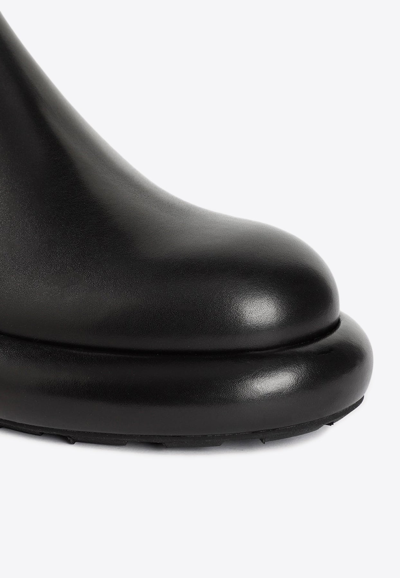 Shop Jil Sander Ankle Boots In Patent Leather In Black