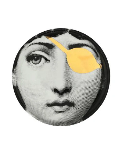 Shop Fornasetti Tema E Variazioni N°8 Small Object For Home Black Size - Porcelain