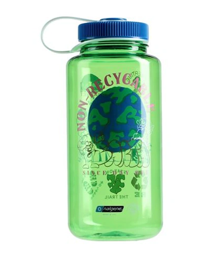 Shop Market Nature Is Home Water Bottle Sports Accessory Green Size - Plastic