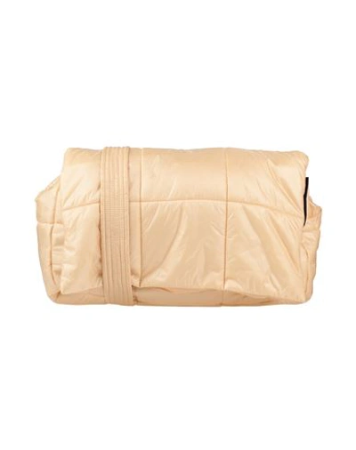 Shop Emma & Gaia Red Woman Cross-body Bag Sand Size - Polyamide In Beige
