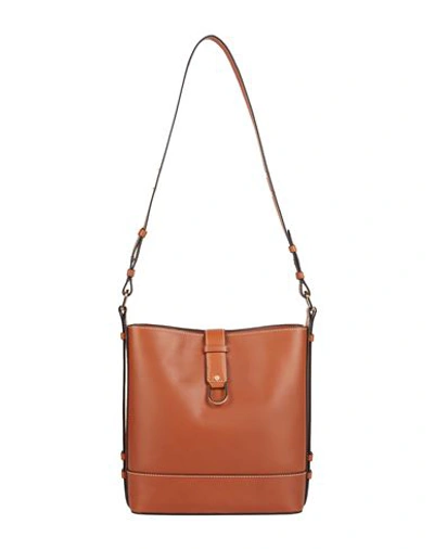 Shop Other Stories &  Woman Cross-body Bag Brown Size - Soft Leather