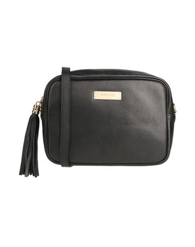 Shop Baldinini Woman Cross-body Bag Black Size - Soft Leather