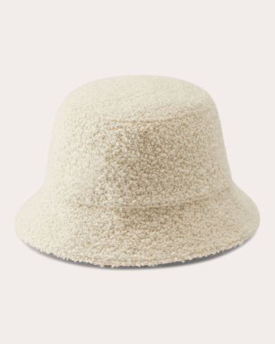 Shop Helen Kaminski Women's Mackenzie Bouclé Bucket Hat In Black