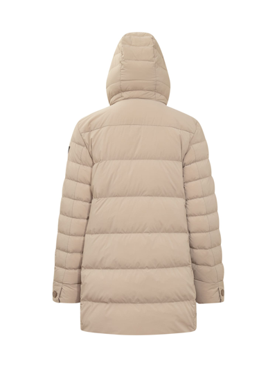 Peuterey Itoka Hooded Coat In Beige