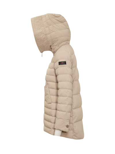 Peuterey Itoka Hooded Coat In Beige