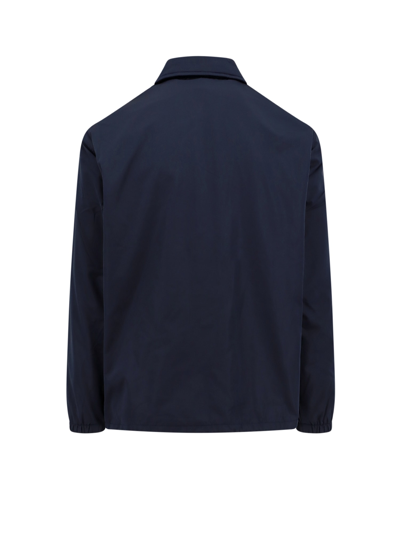 Shop Maison Kitsuné Jacket In Blue