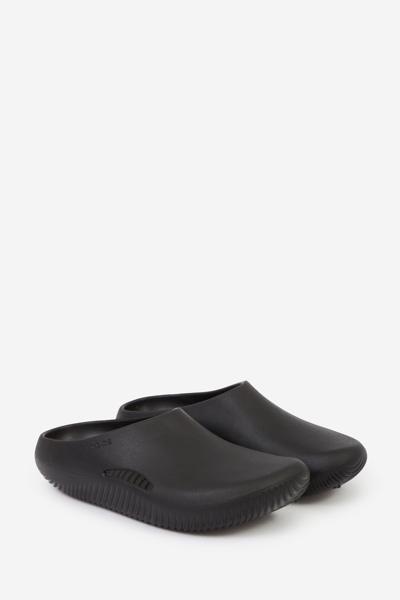 Shop Crocs Mellow Clog Flats In Black