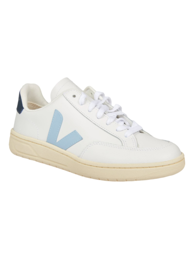 Shop Veja V-12 Sneakers In Extra White