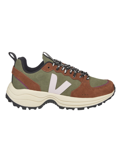 Shop Veja Vc Sneakers In Mud_parme-multico