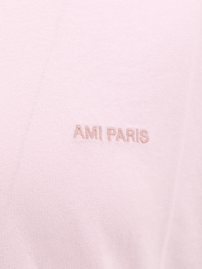 Shop Ami Alexandre Mattiussi T-shirt In Pink