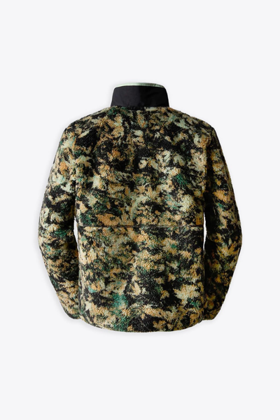 Shop The North Face Mens Extreme Pile Fz Jacket Leaves Camouflage Fleece Jacket - Mens Extreme Pile Fz Jacket In Multicolor