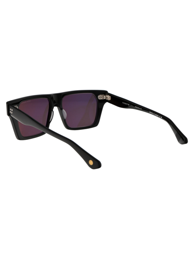 Shop Dita Venzyn Sunglasses In 03 Black W/ Grey