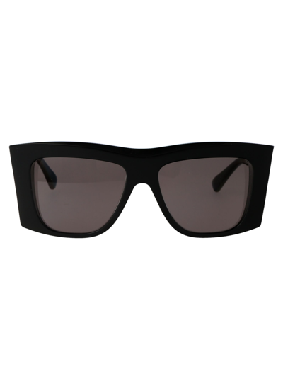 Shop Bottega Veneta Bv1270s Sunglasses In 001 Black Black Grey