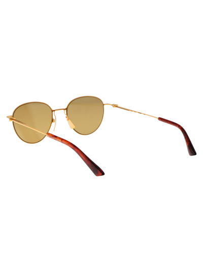 Shop Bottega Veneta Bv1268s Sunglasses In 004 Gold Gold Brown