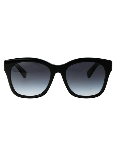 Chloé Chloe Sunglasses Ch0194 Sk 001 In 001 Black Black Grey