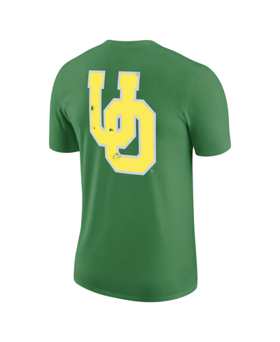 Shop Nike Men's  Green Oregon Ducks 2-hit Vault Performance T-shirt