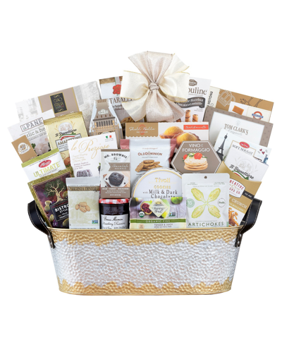 Shop Wine Country Gift Baskets Holiday Many Thanks Gourmet Gift Basket In No Color