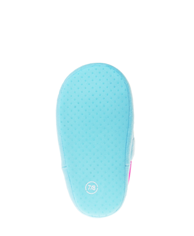 Baby Shark Little Girls Cool And Friendly Dual Sizes House Slippers In Pink,blue