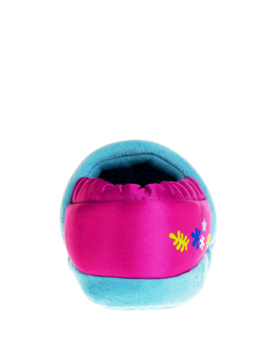 Baby Shark Little Girls Cool And Friendly Dual Sizes House Slippers In Pink,blue
