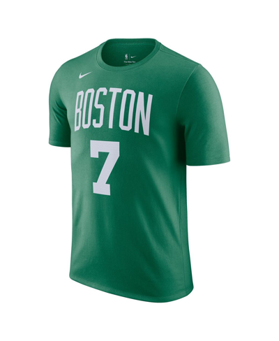 Shop Nike Men's  Jaylen Brown Kelly Green Boston Celtics Icon 2022/23 Name And Number Performance T-shirt