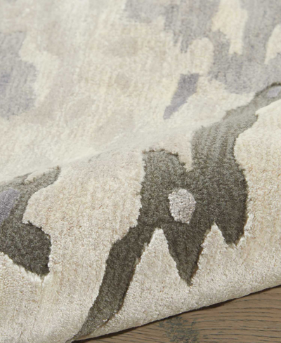 Nourison Home Prismatic Prs05 9'9" X 13'9" Area Rug In Taupe,gray