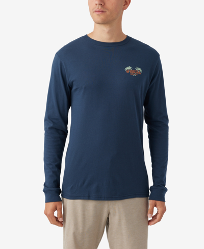 Shop O'neill Men's Holdout Long Sleeve T-shirt In New Navy