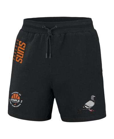 Shop Staple Men's Nba X  Black Phoenix Suns Home Team Shorts