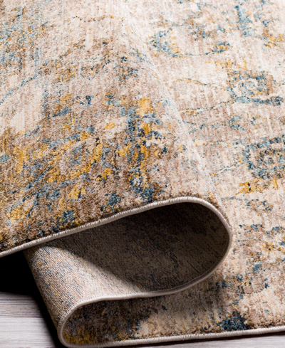 Surya Mirabel Mbe-2316 2'7" X 4' Area Rug In Tan,mist
