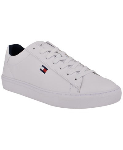 Shop Tommy Hilfiger Men's Brecon Cup Sole Sneakers In Black,white