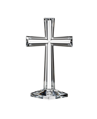 Shop Waterford Selah Standing 10" Cross Collectible In Clear