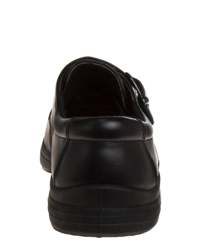 French Toast Little Boys School Hook And Loop Closure Shoes In Black
