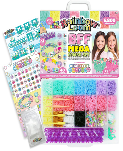 Rainbow Loom Bff Mega Button Set In Multi