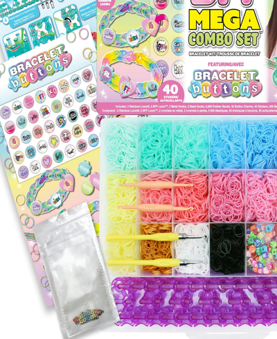 Rainbow Loom Bff Mega Button Set In Multi