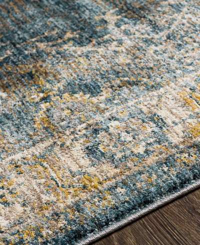 Surya Mirabel Mbe-2317 2'7" X 4' Area Rug In Blue,maize