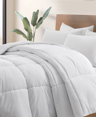 Unikome Ultra Soft All Season Down Alternative Comforter, Full/queen In White