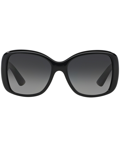 Shop Prada Polarized Sunglasses , Pr 32psp In Black,grey Polar