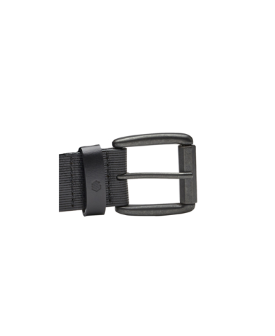 Shop Johnston & Murphy Men's Scored Roller Buckle Belt In Black