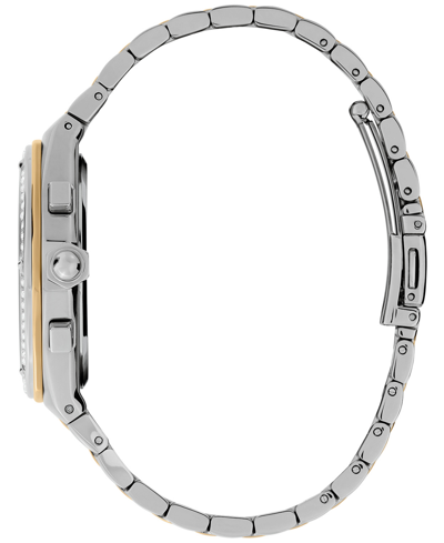 Shop Olivia Burton Women's Hexa Multifunction Two-tone Stainless Steel Bracelet Watch 38mm