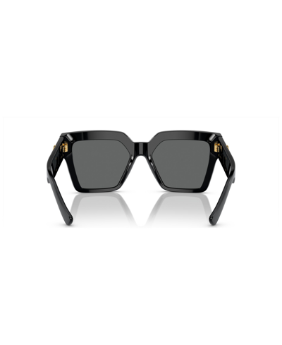 Shop Versace Women's Low Bridge Fit Sunglasses Ve4458f In Black