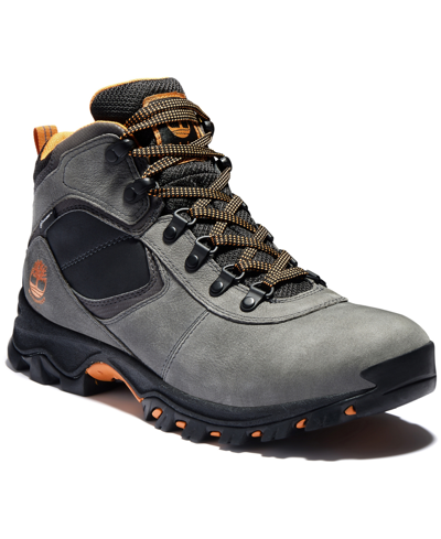 Shop Timberland Men's Mt. Maddsen Mid Waterproof Hiking Boots From Finish Line In Castlerock