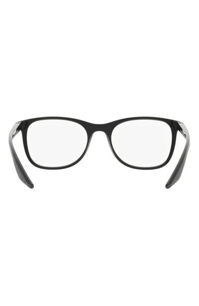 Shop Prada 55mm Pillow Optical Glasses In Black