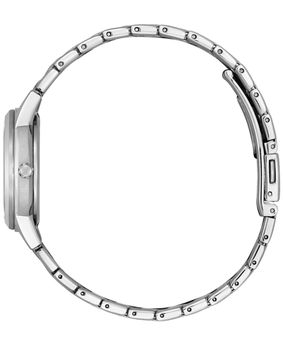 Shop Citizen Eco-drive Women's Classic Stainless Steel Bracelet Watch 29mm In Silver-tone