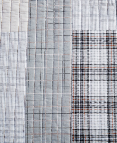Shop Eddie Bauer Closeout!  Fairview Cotton Reversible 4-pc. Quilt Set, King In Gray