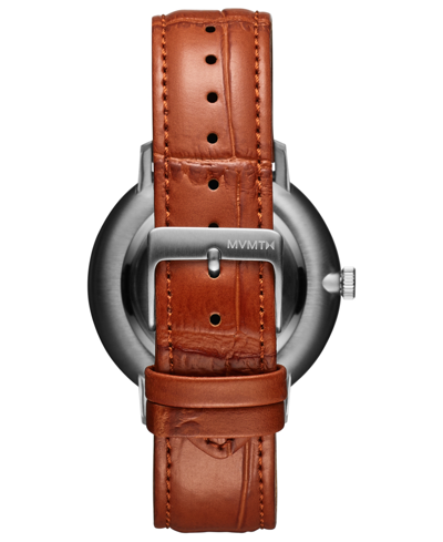 Mvmt Men's Legacy Slim Automatic Tan Leather Watch 42mm In Tan